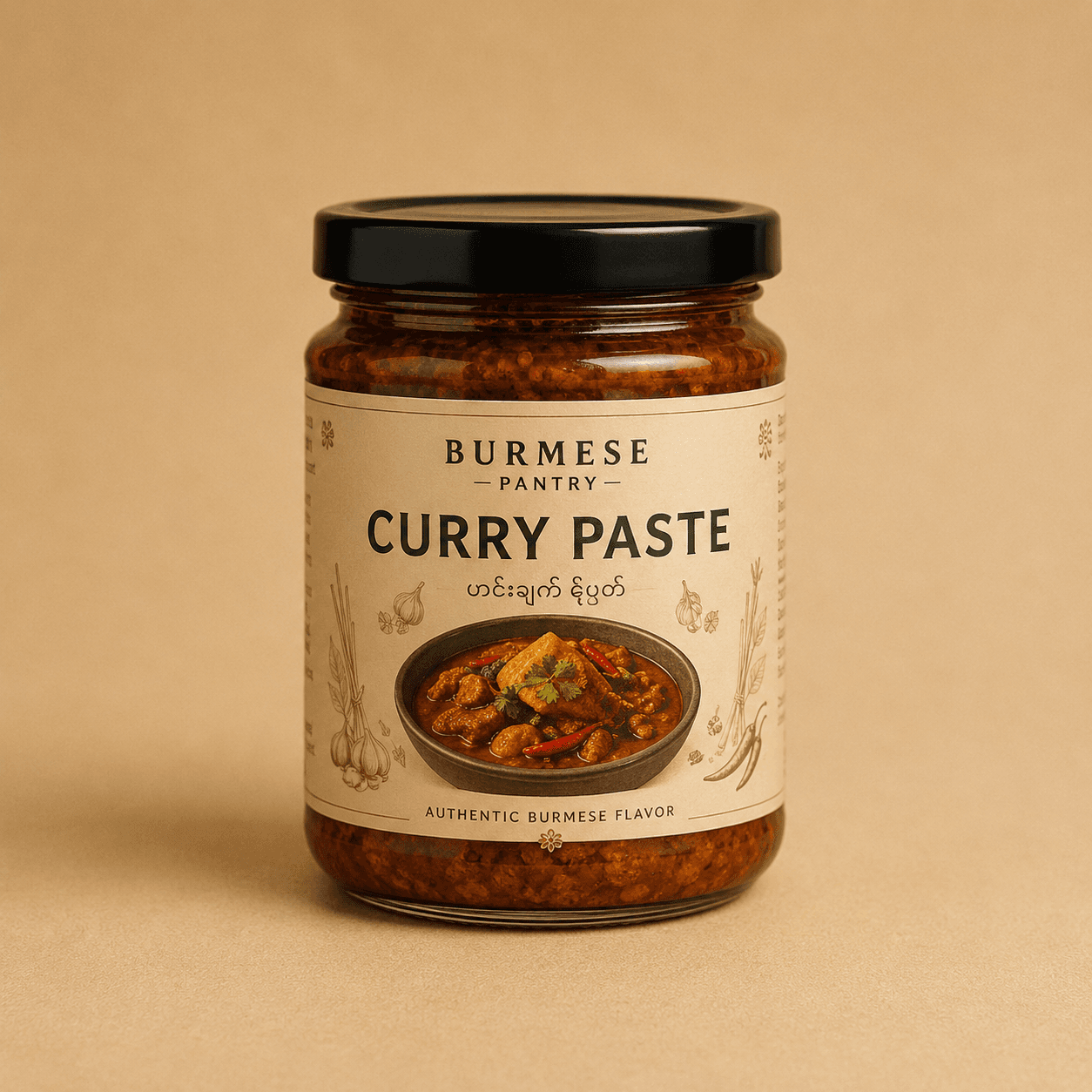Burmese Curry Paste package